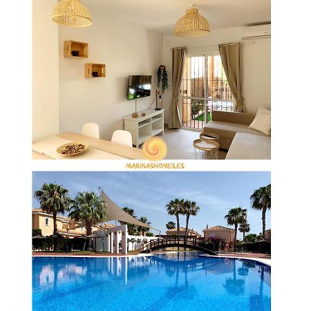 Marinas Sol - Tu Hogar Con Jardin Privado! Apartment Вера Екстериор снимка