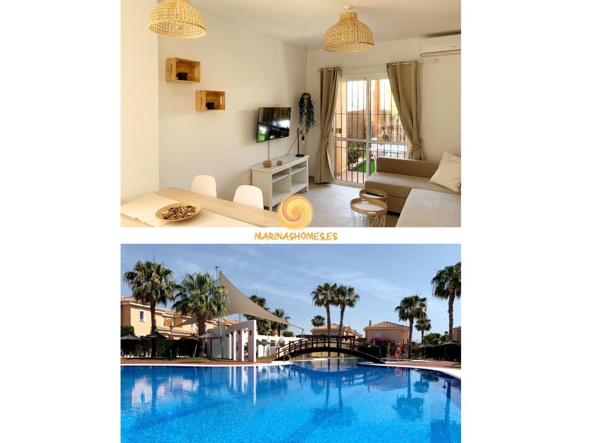 Marinas Sol - Tu Hogar Con Jardin Privado! Apartment Вера Екстериор снимка